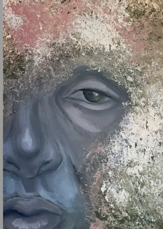 untitled · mavi yüz